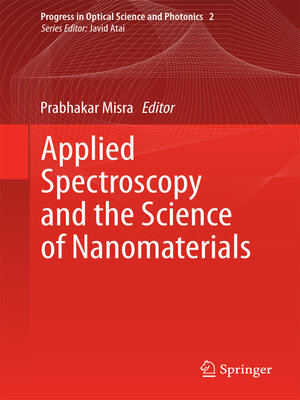 cover image of Applied Spectroscopy and the Science of Nanomaterials
